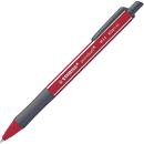 STABILO® Kugelschreiber pointball NatureCOLORS Wildflower, Strichstärke 0,5 mm, Schreibfarbe blau, Schaftfarbe rot, 1 Stück