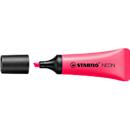STABILO® Textmarker Neon, pink, 10 Stück