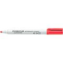 STAEDLER Lumocolor whiteboardstift, rood, 1-2 mm