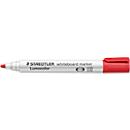 STAEDLER Lumocolor whiteboardstift, rood, 2 mm