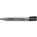 STAEDTLER flipchartmarker Lumocolor 356 - wigvormige punt 2-5 mm - zwart