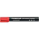 STAEDTLER Lumocolor permanent marker 350, 10 Stück, rot