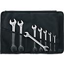 Stahlwille dubbele steeksleutelset 10/8, 8-delig, SW 6-22 mm, chroom-legering staal, zeskant