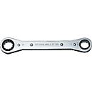 Stahlwille ratelringsleutel 25, SW 12 x 13 mm, lengte 170 mm, chroom-legering staal, twaalfkant