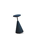 Stakruk giroflex 10, gestoffeerd, 640 - 810 mm zithoogte, blauw