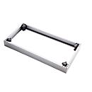 Stalen sokkel TOPAS LINE, voor archiefrekken en kasten Topas Line, B 800 mm