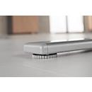 Standard desk, electrically height-adjustable, rectangular, C-foot, W 1600 x D 800 x H 725-1185 mm, oak/anthracite