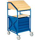 Standing lectern with drawer cupboard, 1300 x 620 x 670 mm