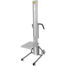 Stapelaar WP 130 EM X, draagvermogen 130 kg, zeer lange mast