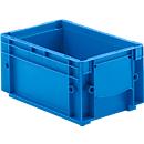 Stapelbak Euro RL-KLT 3147 - polypropeen - B 300 x D 200 mm - 5,3 l - tot 20 kg - blauw