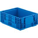 Stapelbak Euro RL-KLT 4147 - polypropeen - B 400 x D 300 mm - 11,8 l - tot 20 kg - blauw
