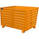 Stapelbare kiepbak BSK 150, oranje