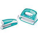 Stapler + hole punch WOW 5561 SET, ice blue