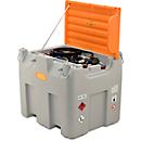 Station-service mobile CEMO DT-Mobil Easy Premium, réservoir combiné 850/100 l pour diesel et Adblue®, pompe électrique CematicDuo24/12 V