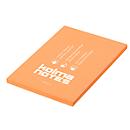 Statische Notizzettel Kolma Notes, A6 100 Blatt, orange