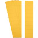 Steckkarten für Ultradex Stecktafeln Planrecord, beschreibbar, B 70 x H 32 mm, Karton, gelb, 90 Stück