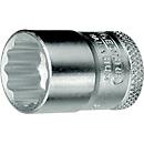 Steckschlüsseleinsatz D 30 3/8 Zoll 12-kant SW 13mm L.28mm GEDORE