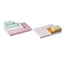 Steekkaarten - papier - A7 - gelinieerd - geel - 100 stuks