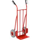 Steekwagen - stalen - massief rubberen banden - draagvermogen 250 kg - extra grote schep - ons merk Schäfer Shop