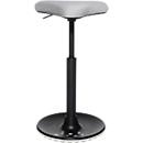 Stehhilfe Topstar Sitness H1, höhenverstellbar, um 360 ° drehbar, dynamisches Sitzen & Stehen, grau/grau