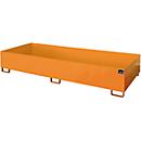 Stellinglekbak type RW/RW 3300-3, zonder rooster, oranje RAL2000