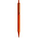 Stylo à bille Rhodia scRipt, corps en aluminium, mécanisme à poussoir, épaisseur de trait 0,7 mm, rechargeable, orange