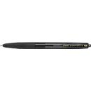 Stylo bille Pilot Super Grip G 2036, épaisseur de trait M, 12 p., noir