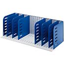 styro® sorteerstation Styrorac, 8 scheidingswanden, flexibele indeling, blauw