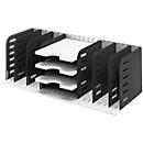 styro® sorting station Styrorac, 8 dividers + 3 trays, flexible division, black