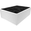 Sump tray for 120 litre drum, with PP grate