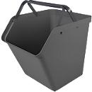 Sunware® Sigma Home transportbox, inhoud 60 l, inklapbare handgrepen, L 493 x B 388 x H 448 mm, gerecycled polypropeen, antraciet