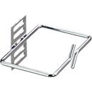 Suporte de guia de cabo, galvanizado, em aço redondo, 10 peças