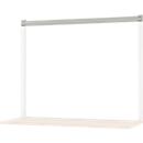 Suporte estabilizador para mesa de 1500 ou 2000 mm de largura, aço revestido a pó