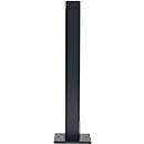 Suporte para cinzeiro de parede 3l, para uso exterior, revestido a pó