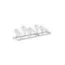 Support à vélos WSM, 1 côté, pour pneus jusqu'à 55 mm de large, l. 1750 x P 1850 x H 500 mm, acier galvanisé, 5 places de stationnement, non monté