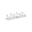 Support à vélos WSM, 1 côté, pour pneus jusqu'à 55 mm de large, l. 2100 x P 1850 x H 500 mm, acier galvanisé, 6 places de stationnement, non monté