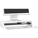 Support Acryl en forme de U avec tablette, 500 x 230 x 100 mm