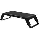 Support d'écran Fellowes Hana™ LT, pour 1 écran jusqu'à 22,6 kg, réglable en hauteur sur 3 positions, avec espace de rangement, L 560 x P 222 x H 102 mm, noir