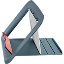 Support pour ordinateur portable Leitz Ergo Cosy, pour ordinateurs portables de 13" à 17", réglable en hauteur, pliable, L 312 x P 247 x H 50 mm, gris