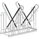 Support pour vélos WSM 4714 XBF, 2 côtés, pour pneus jusqu'à 64 mm, 4 places de parking, L 1080 x P 1270 x H 845 mm