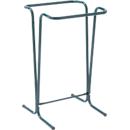 Support sacs-poubelle Mottez, pour sacs poubelle de 100/110 l, fixe, L 450 x P 460 x H 750 mm, tube acier laqué, vert
