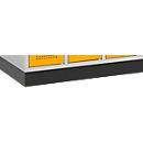 sur socle, noir, 630 mm de large