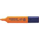 Surligneur Staedtler Textsurfer Classic, pointe biseautée, largeur de trait 1-5 mm, avec capuchon rotatif, plastique recyclé, couleur orange, 1 pièce