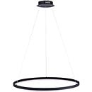 Suspension à LED TITUS, réglable en hauteur, intensité lumineuse variable en continu, LED interchangeables, Ø 800 mm