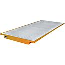 Suspension trays for pallet rack type EHW 3300, orange RAL2000