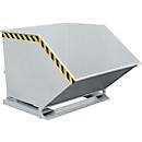 Swivel swarf box SKK 1000, hot-dip galvanised