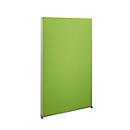 Sys 50 scheidingswand, B 1000 mm x H 1600 mm, groen