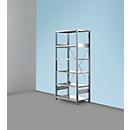 Systeem R 3000 - basissectie met 6 legborden - verzinkt