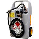 Système de réservoir de diesel mobile sur chariot, 60 L, pompe électrique de 12 V, flexible de distribution de 3 m