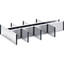 Tabiques Bott verso, cajón altura frontal 175 mm, ancho 1050 x fondo 550 x alto 127 mm, chapa de acero, gris